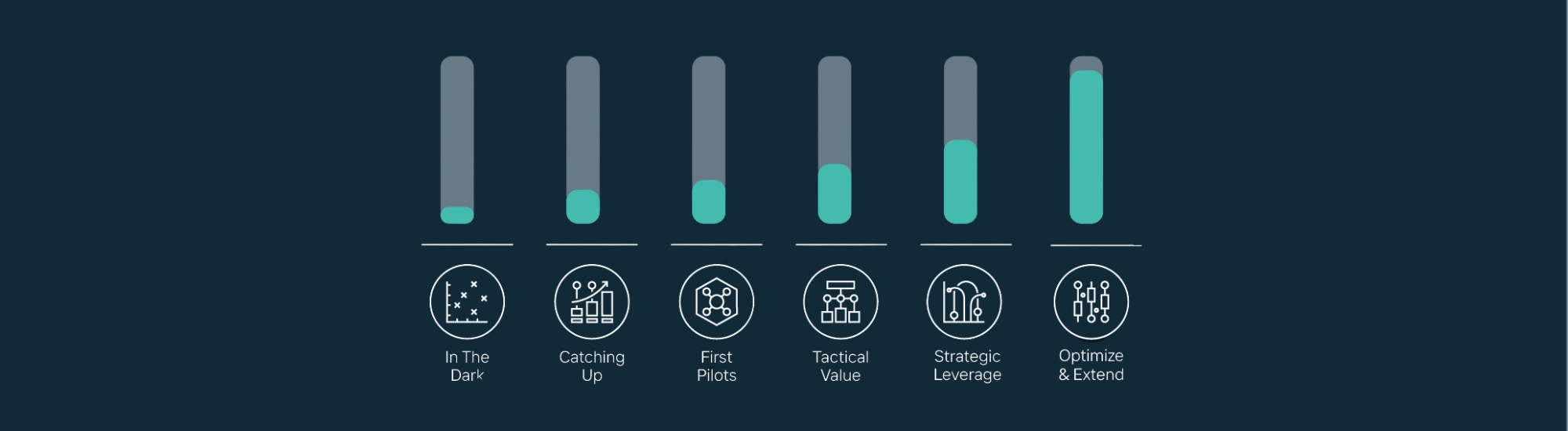 6 levels of Data Maturity Assessment