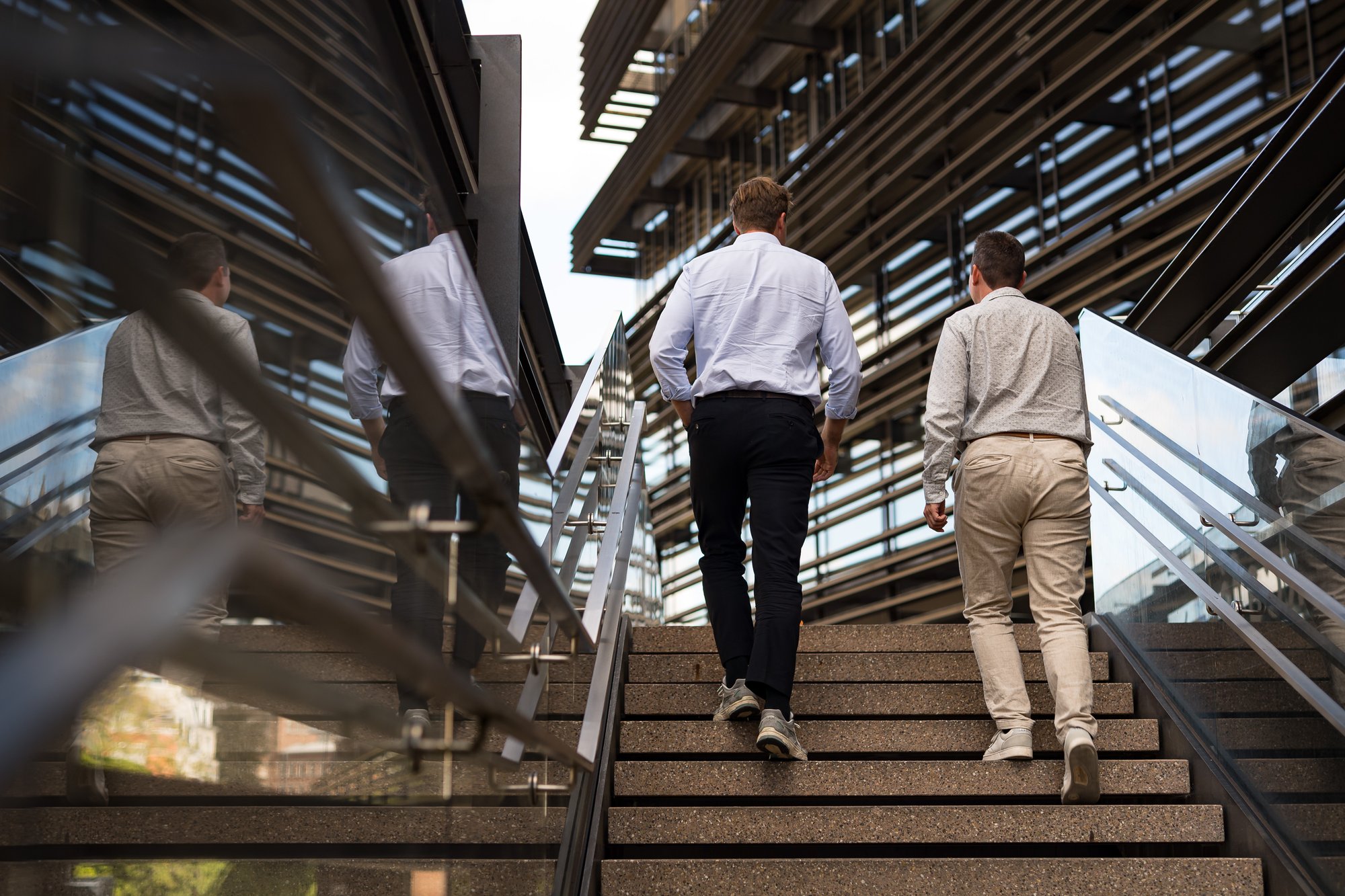 Stairs shot - Thomas and Jonathan